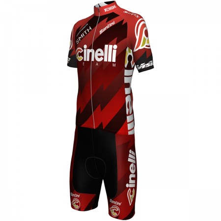 Tenue Cycliste et Cuissard à Bretelles 2018 Cinelli Chrome N001